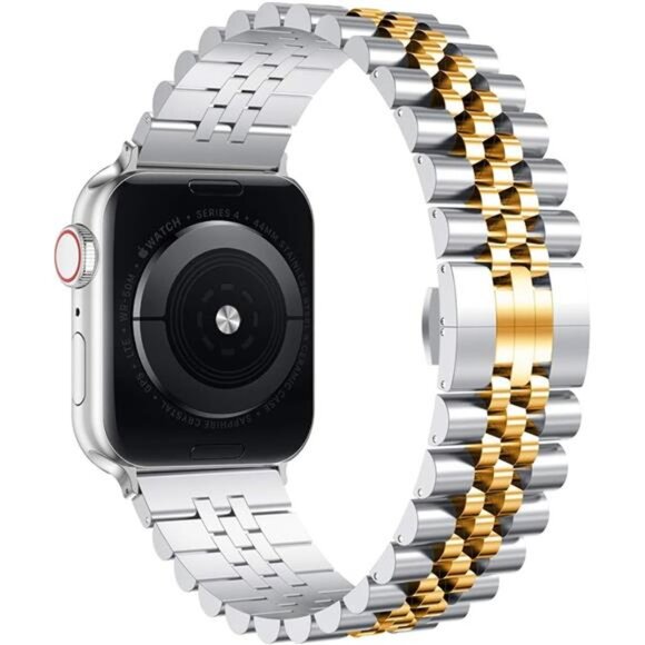 Compatible with Apple Watch Band Series 9 49mm 45mm 44mm 42mm, Stainless Steel main image 7